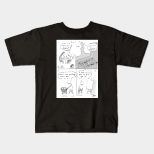 An artists dilemma Kids T-Shirt